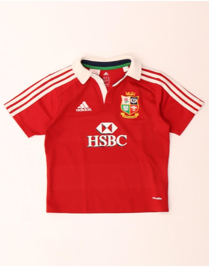 ADIDAS Polo Graphique Australie 2013 Garçon 9-10 Ans Rouge Polyester