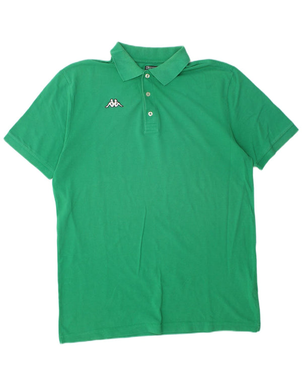 Kappa Polo Homme 2XL Vert Coton