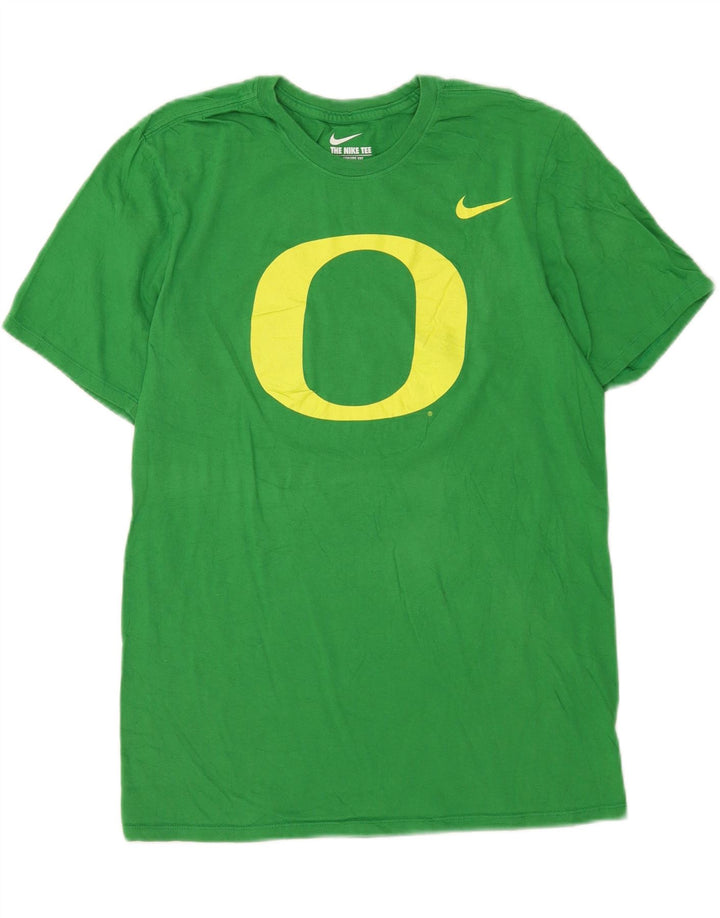 Nike Homme Athletic Cut Graphic T-Shirt Haut Vert Moyen Coton
