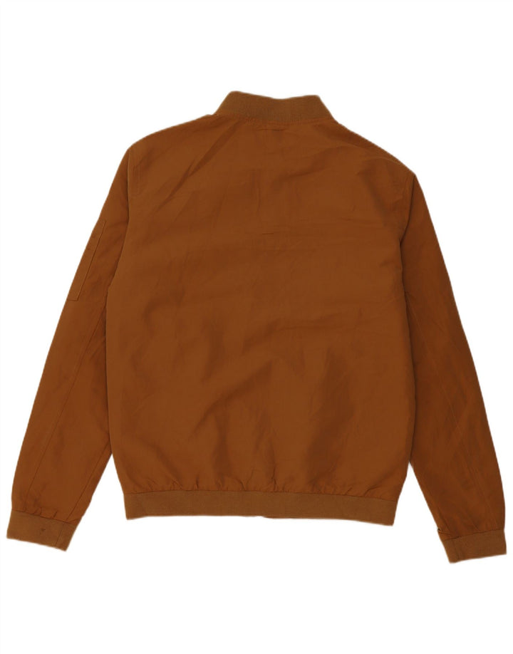 Jack & Jones Veste Bomber Homme UK 36 Petit Marron Polyester
