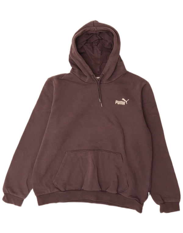 Puma Pull à capuche pour femme UK 18 XL Gris Coton