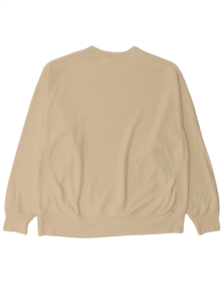 Champion Sweat-Shirt Homme XL Beige Coton