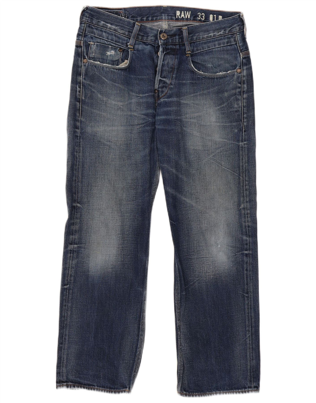 G-STAR Jean Droit Homme W32 L28 Bleu