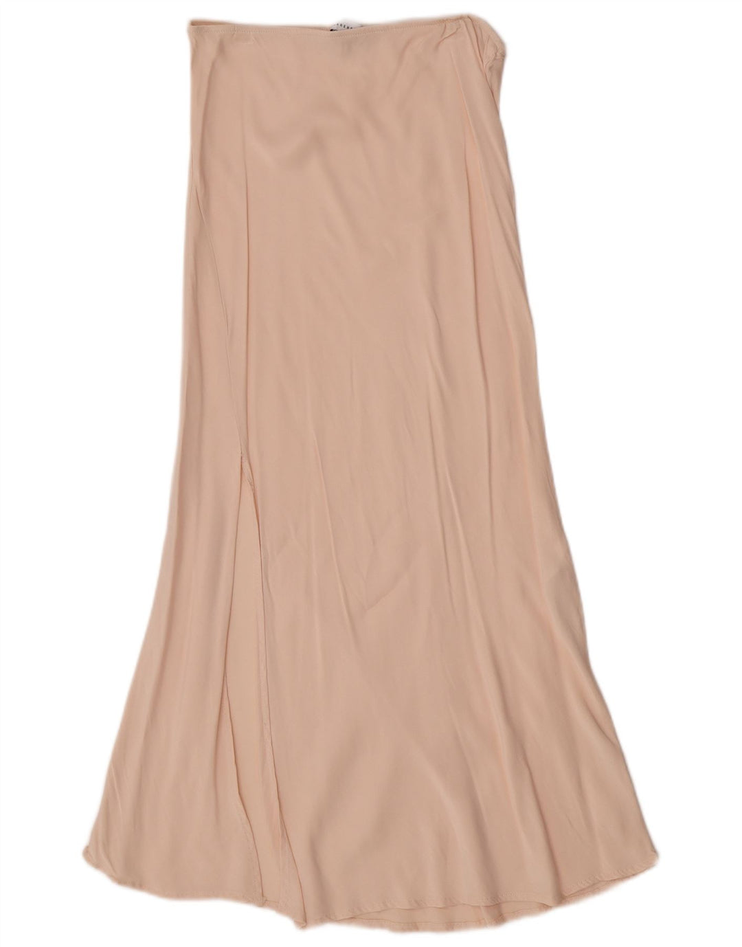 Warehouse Jupe longue pour femme UK 12 Medium W28 Beige Viscose