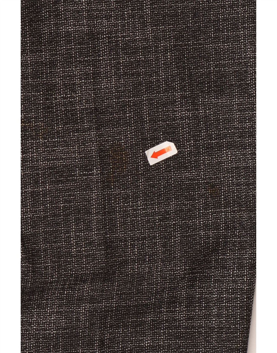 MONSOON Pantalon court décontracté pour femme UK 10 Small W27 L28 Gris moucheté