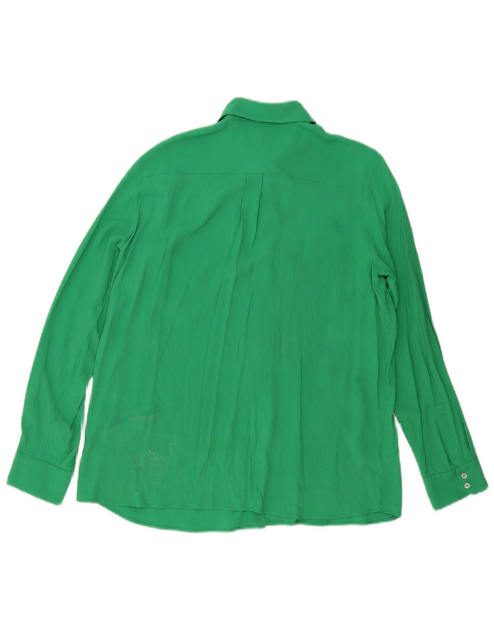 Marella Chemise Chemisier Femme UK 16 Large Vert