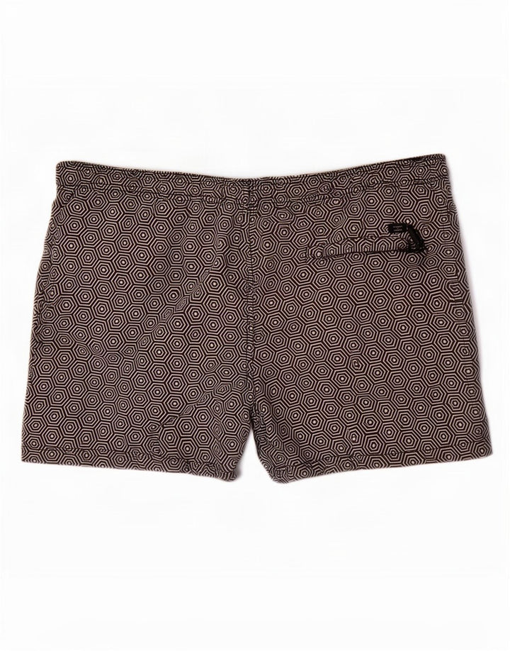 Superdry Short de Bain XL Noir Géométrique Polyester Homme