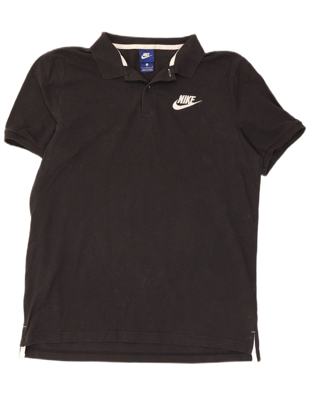 Nike Polo Homme Grand Noir Coton
