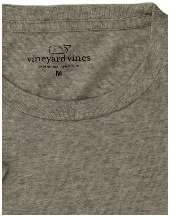 Vineyard Vines T-Shirt Graphique Homme Gris Moyen Coton