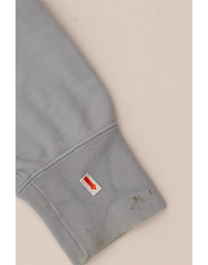 Champion Sweat-Shirt Graphique Homme Bleu Moyen Coton