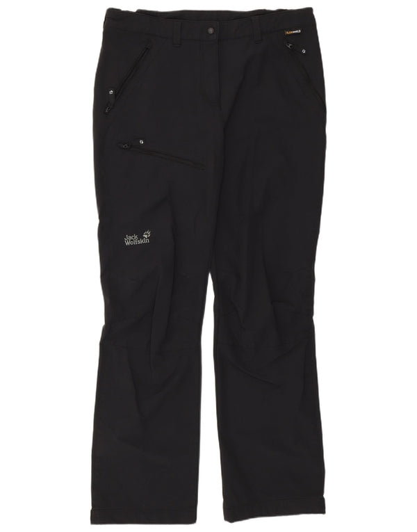 JACK WOLFSKIN Pantalon cargo de randonnée pour femme UK 14/16 Large W34 L30 Noir