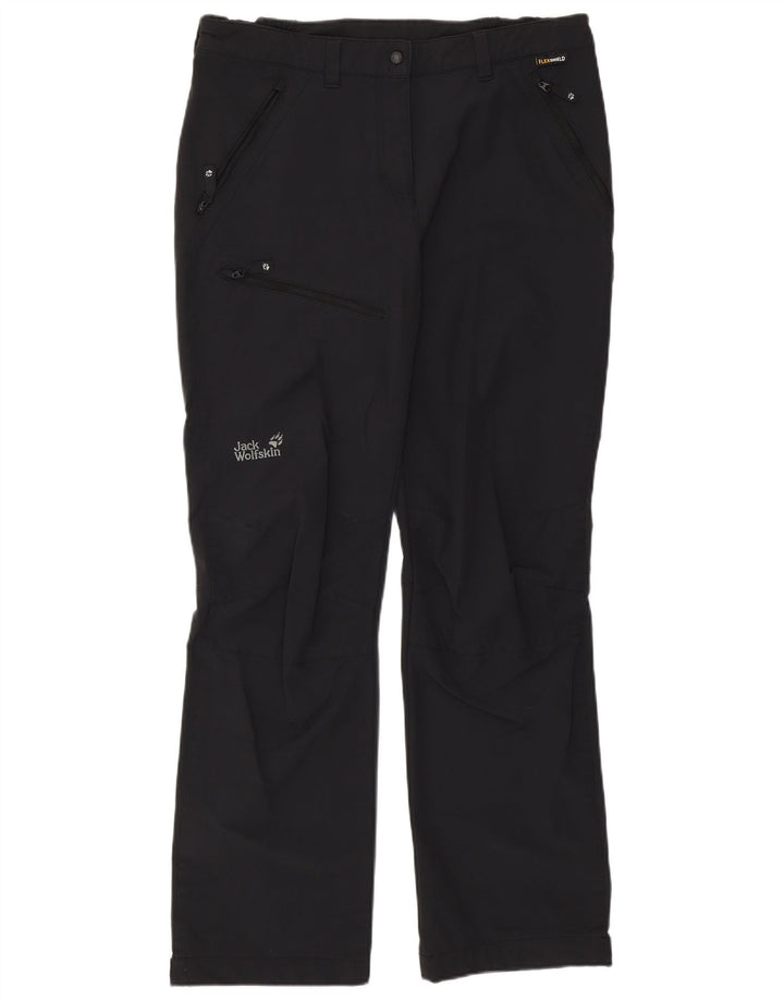 JACK WOLFSKIN Pantalon cargo de randonnée pour femme UK 14/16 Large W34 L30 Noir