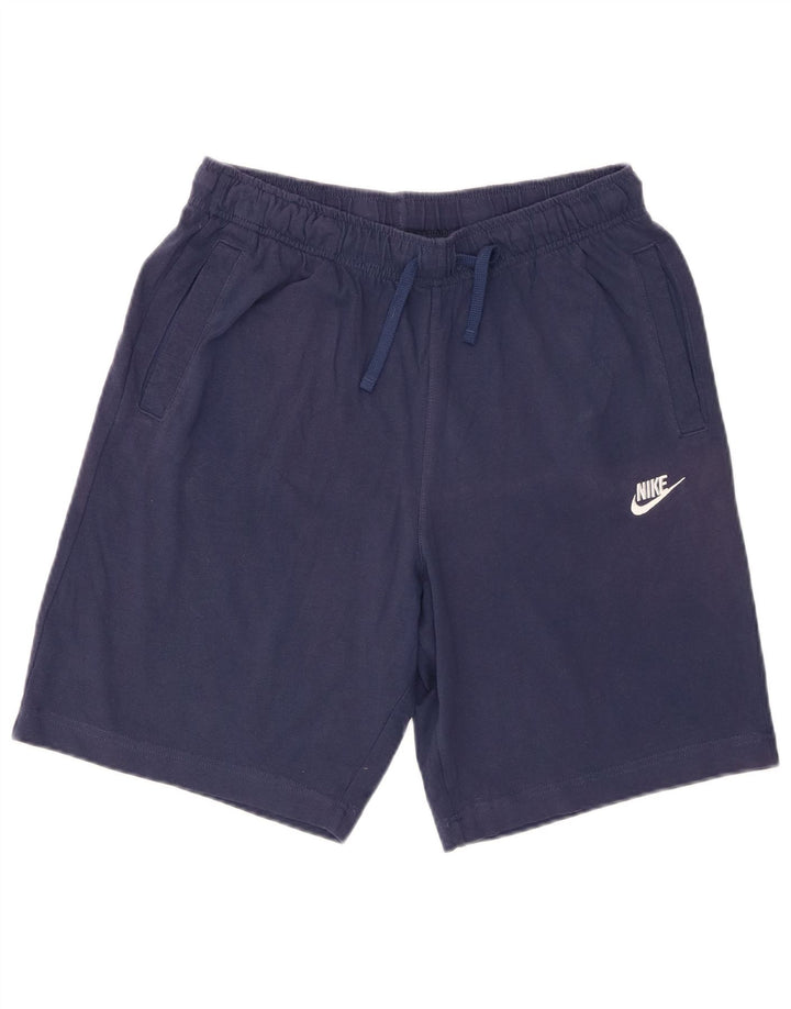 Puma Short de Sport Homme Bleu Marine Moyen Coton