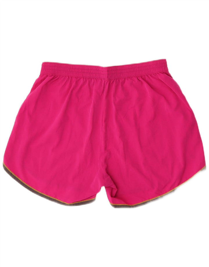 Under Armour Short de sport pour femme UK 16 Large Rose Polyester