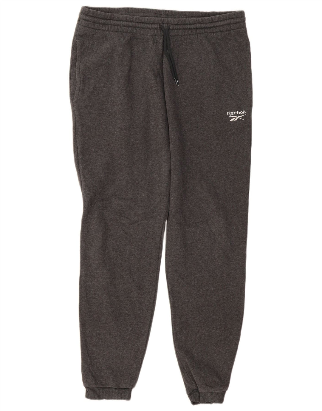 REEBOK Pantalon de Survêtement Homme Joggers Large Gris Coton