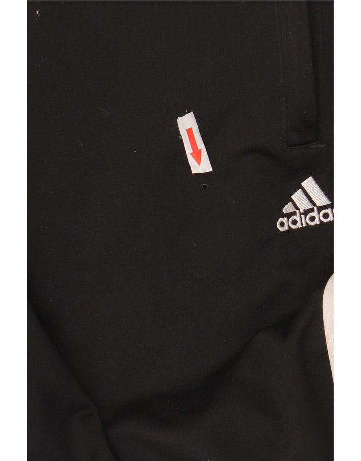 Adidas Pantalon de survêtement pour homme UK 40/42 Medium Noir Polyester