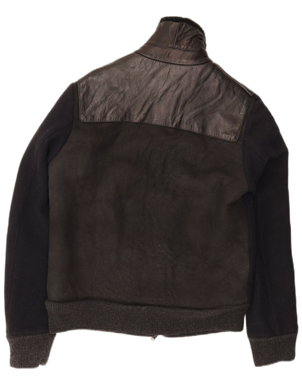 Grifoni Veste Bomber Homme IT 48 Medium Noir Colourblock