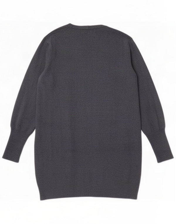 Marks & Spencer Pull cardigan ouvert pour femme UK 10 Small Bleu marine Viscose
