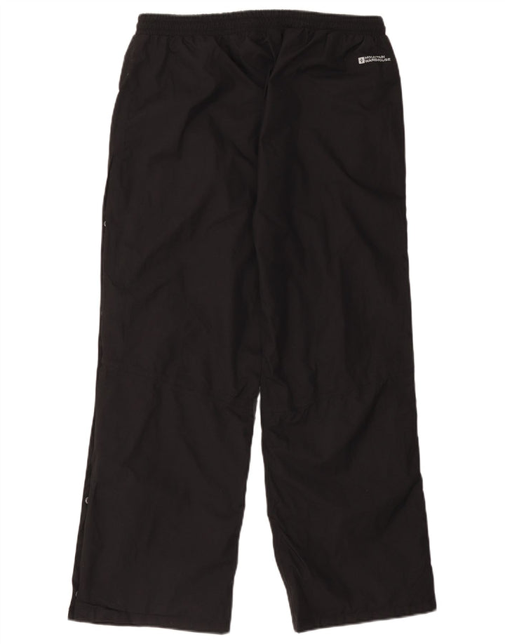 Mountain Warehouse Pantalon imperméable pour femme UK 14 Large Noir Nylon