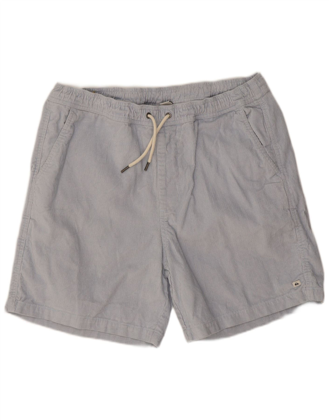 Quiksilver Short Velours Côtelé Homme Medium W32 Bleu Coton