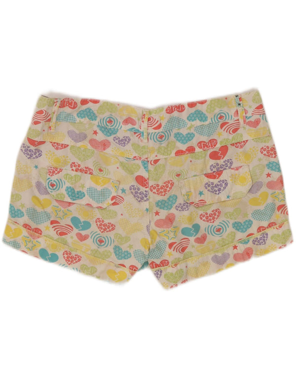Zara Womens Trafaluc Hot Pants EU 36 XS W26 Coeur Multicolore