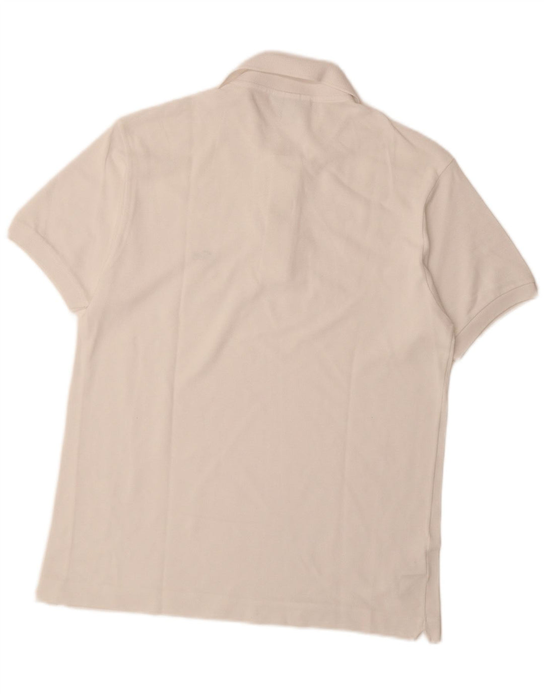 LACOSTE Polo coupe classique pour homme taille 4 en coton blanc moyen