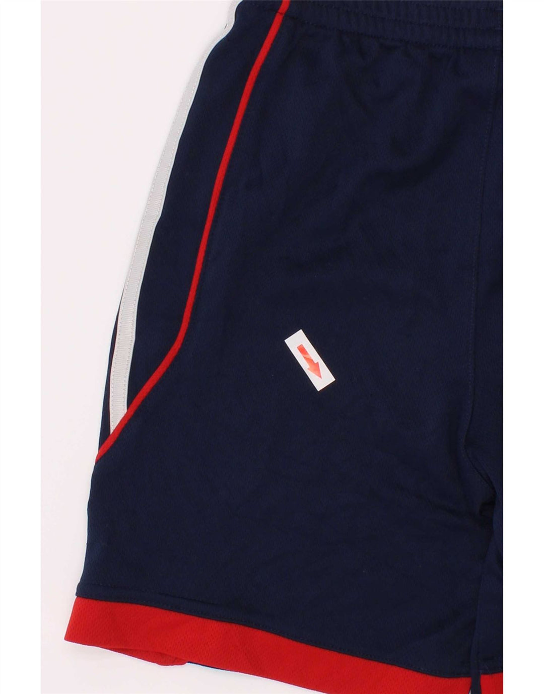 Adidas Short de Sport Garçon 5-6 Ans Bleu Marine Colorblock Polyester