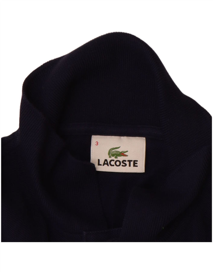 LACOSTE Polo Homme Taille 3 Petit Bleu Marine Coton