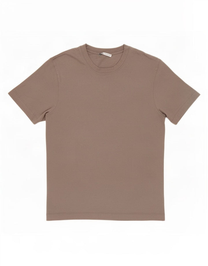 Zara T-Shirt Homme Gris Moyen