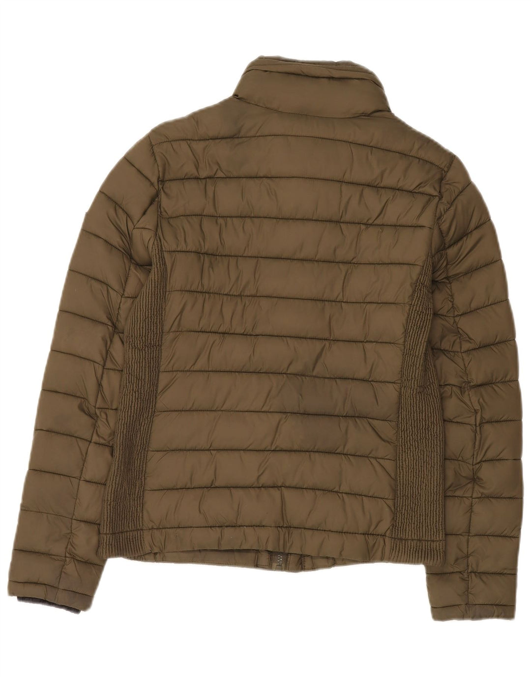 Superdry Veste rembourrée pour femme UK 12 Medium Khaki Nylon