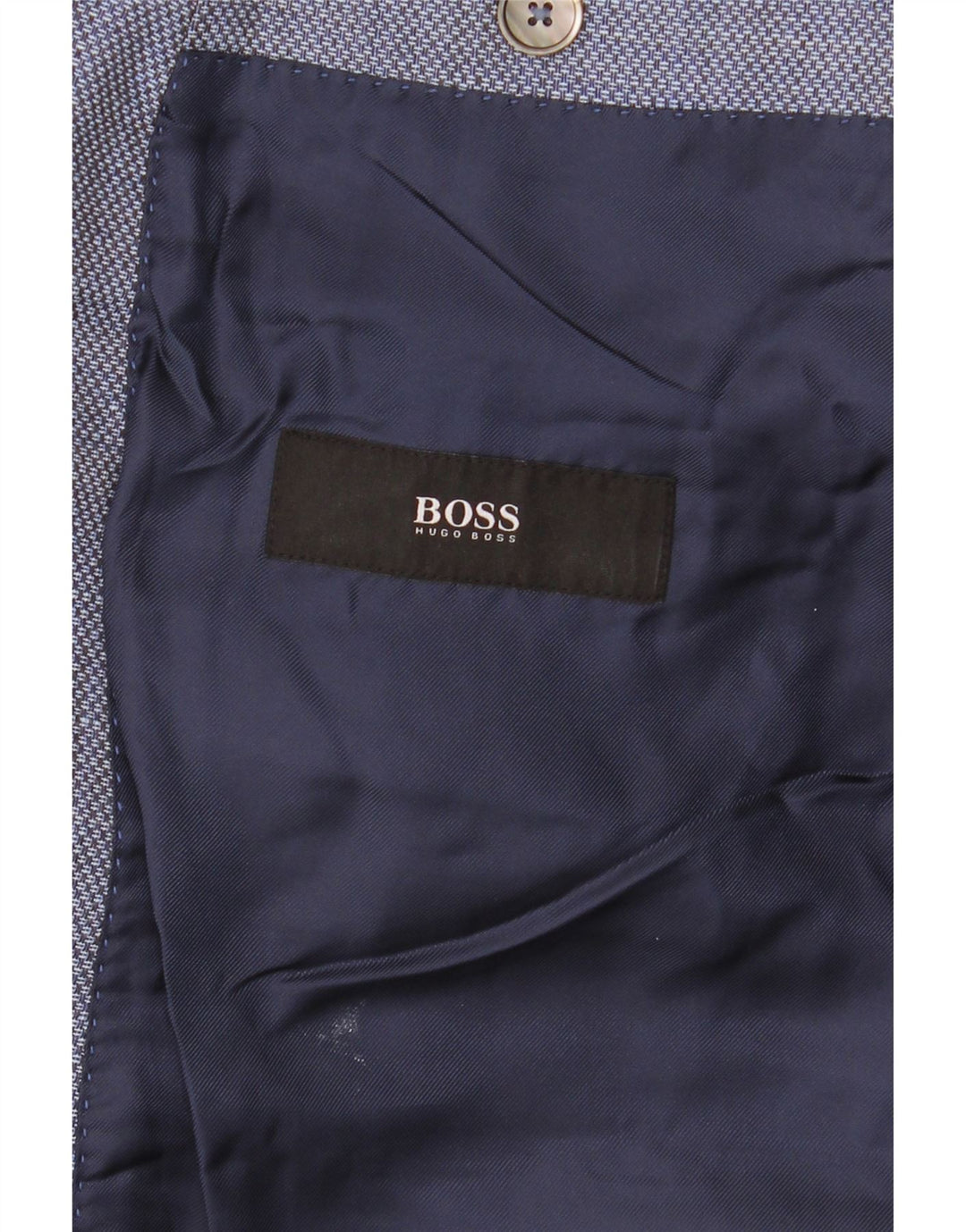 Hugo Boss Veste blazer à 2 boutons pour homme UK 38 Bleu moyen