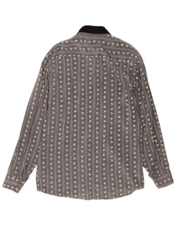 Mac Chemise Homme Grand Gris Floral