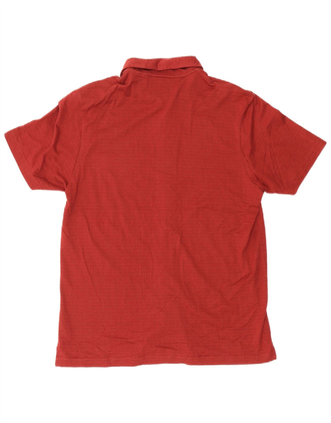 Dkny Chemise à Manches Courtes Homme Rouge Moyen Coton Géométrique