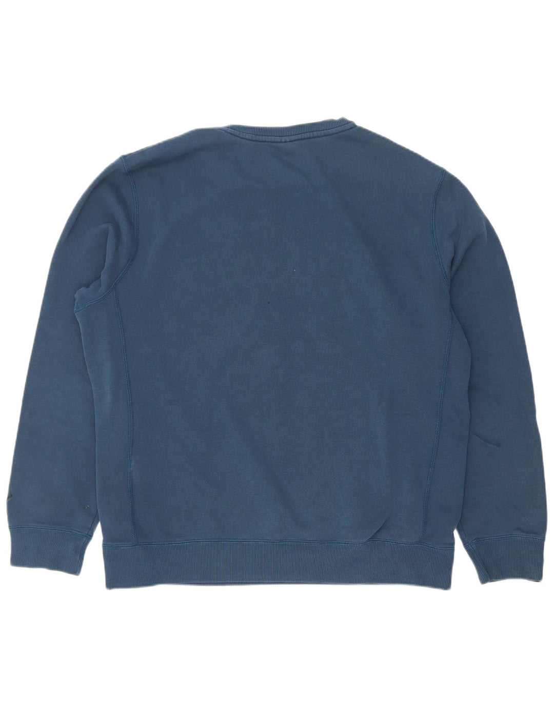 Puma Sweat-shirt graphique pour homme en coton bleu Taille L