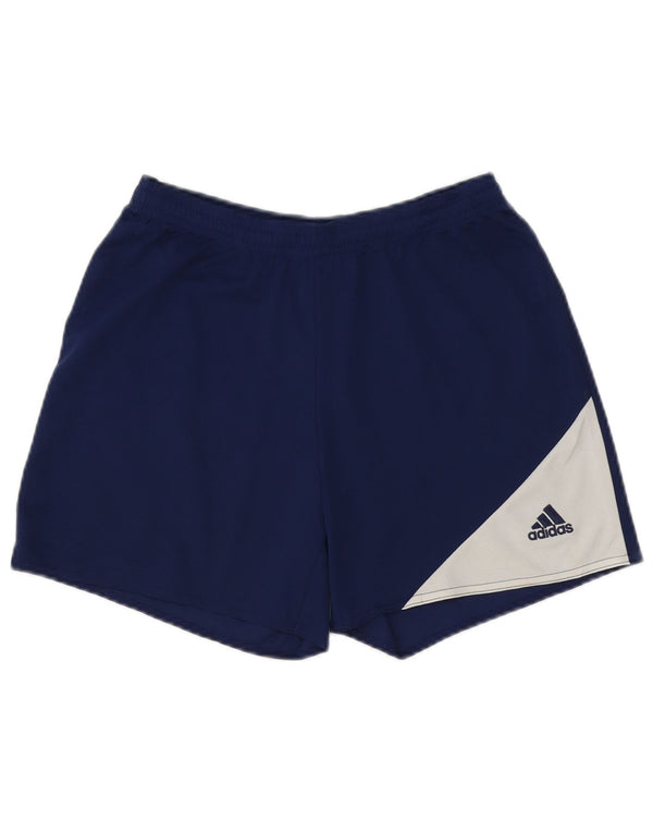 Adidas Climalite Sport Short UK 10 Petit Bleu Colorblock