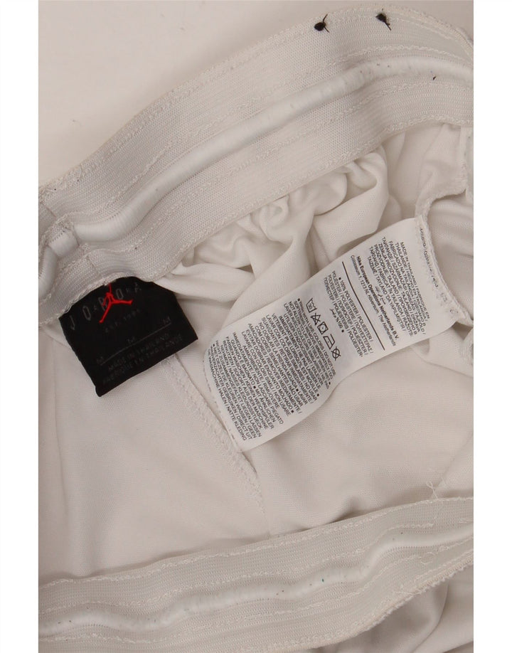 Jordan Short de sport pour homme en polyester color block blanc moyen