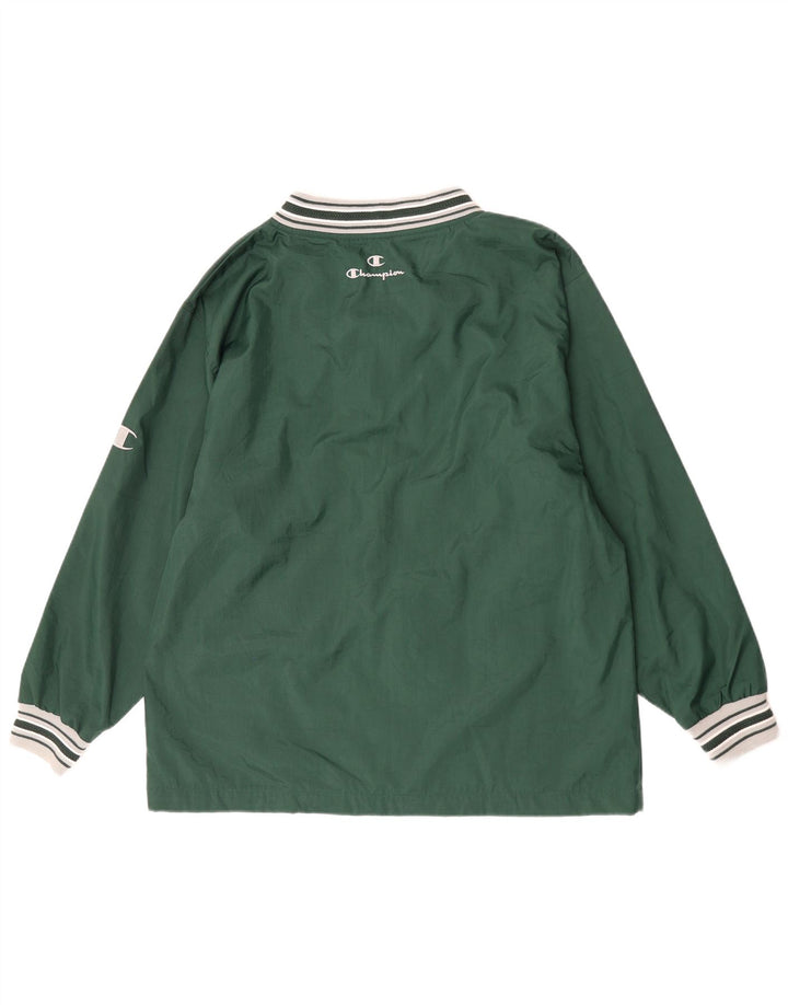 Champion Veste de Survêtement Graphique pour Homme XL Vert Colorblock