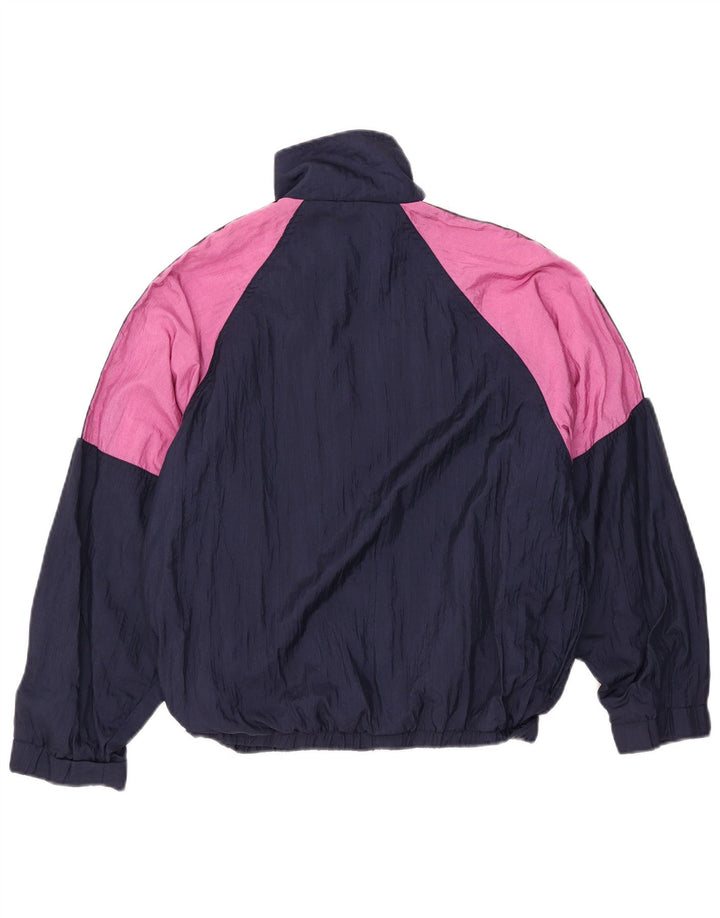 KAPPA Veste de Survêtement Graphique Garçon 13-14 Ans Bleu Marine Colorblock