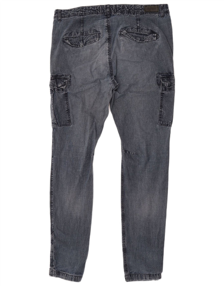 Superdry Jean Cargo Skinny W34 L34 Homme Bleu Coton