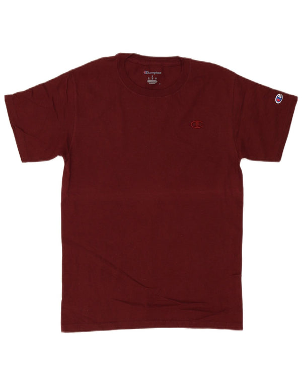 Champion T-Shirt Homme Petit Bordeaux