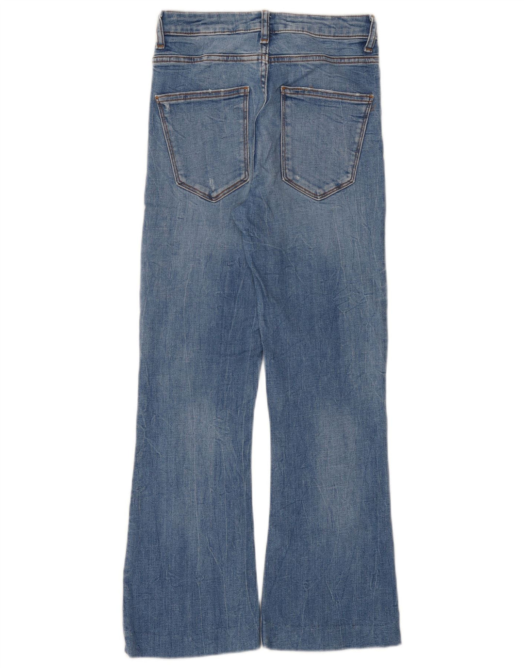 Zara Jean Bootcut Femme EU 36 XS W26 L26 Bleu