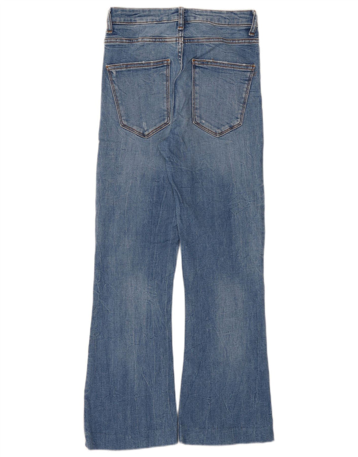 Zara Jean Bootcut Femme EU 36 XS W26 L26 Bleu