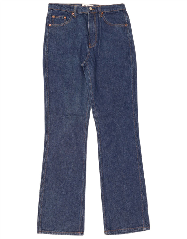 ZARA Jean Bootcut Femme EU 38 Petit W28 L34 Bleu