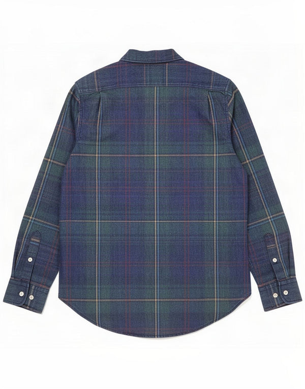 États-Unis Polo Assn. Chemise pour homme en coton à carreaux multicolore moyen