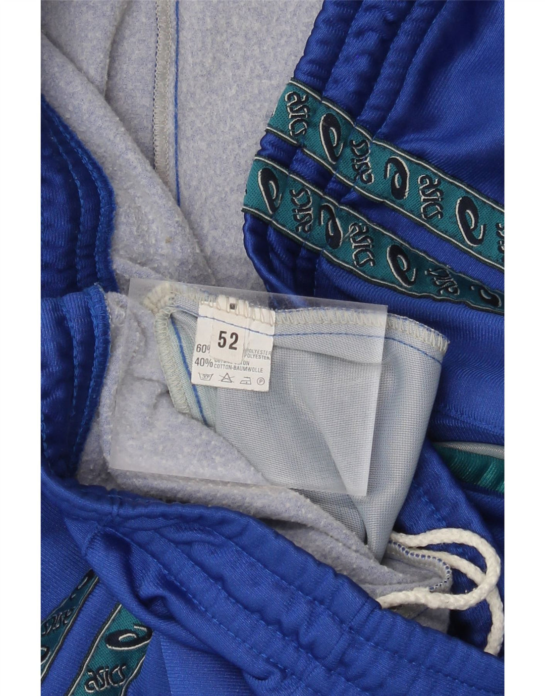 Asics Pantalon de survêtement homme IT 52 Large Bleu Polyester