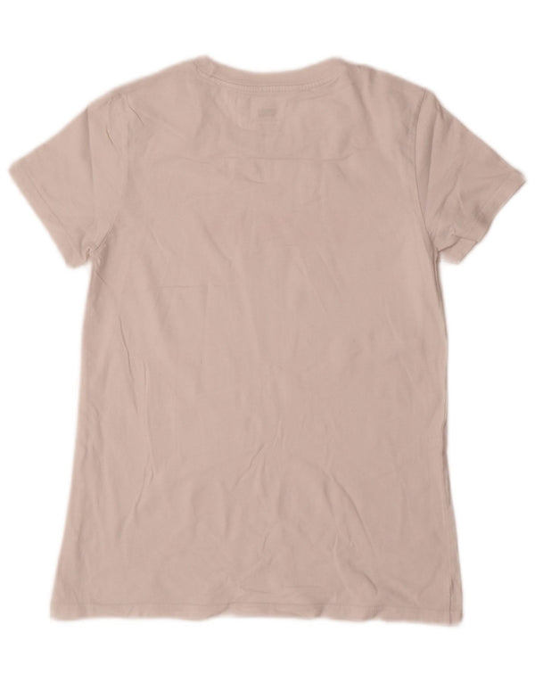 Levi's T-Shirt Graphique Femme UK 6 XS Blanc