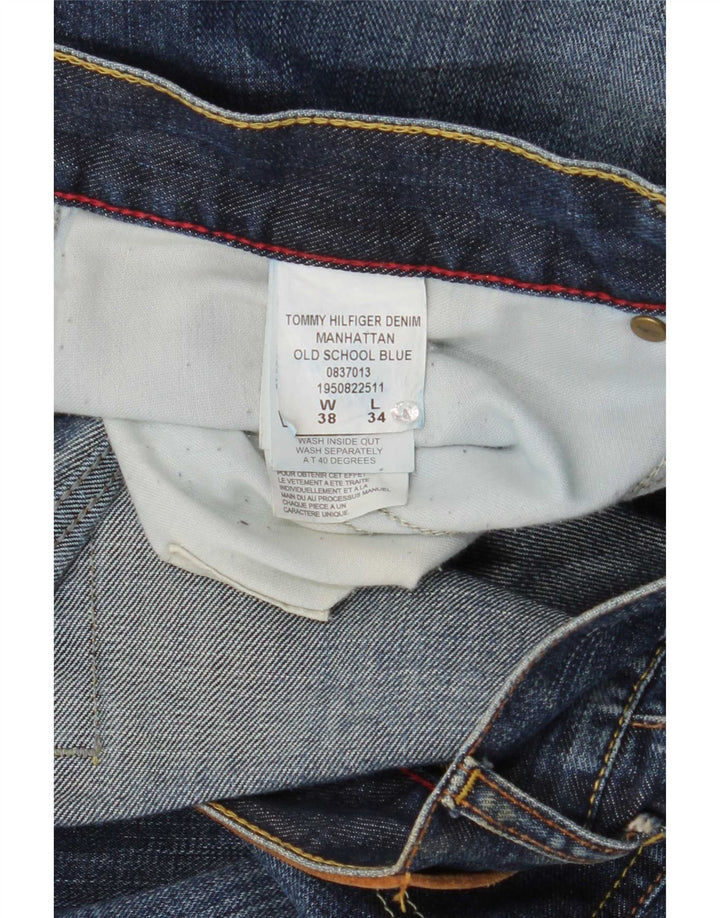 Tommy Hilfiger Jean Bootcut Manhattan Homme W38 L34 Bleu Coton