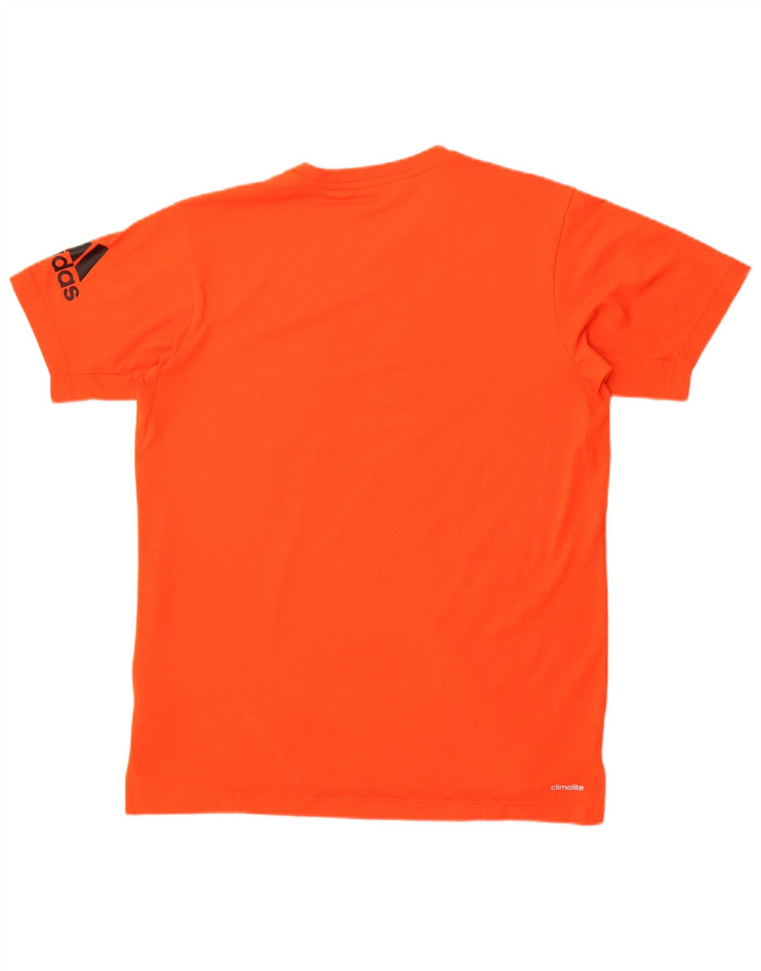 Adidas Hommes Climalite Graphic T-Shirt Haut Orange Moyen Polyester