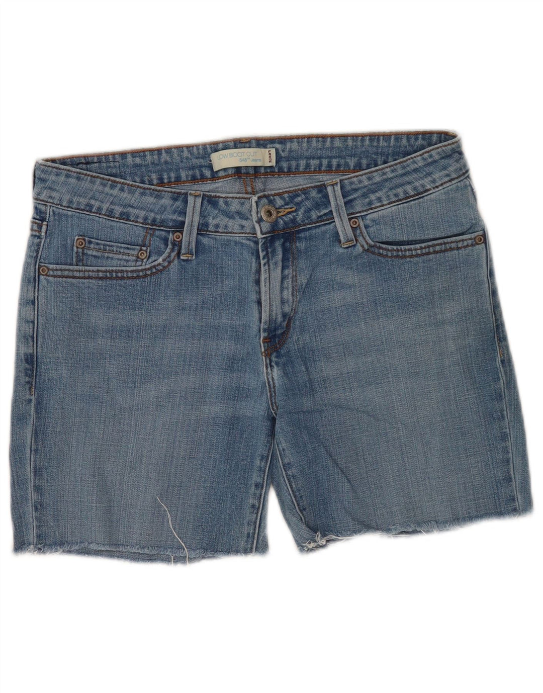 Levi's Short en Jean 545 Femme US 8 Medium W30 Bleu Coton