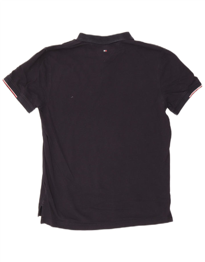 Tommy Hilfiger Polo Regular Fit Homme Bleu Marine Moyen Coton